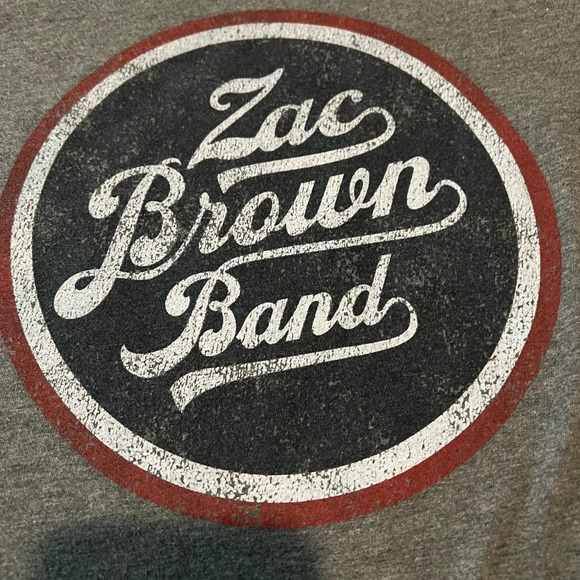 Men’s Zac Brown Band Down The Rabbit Hole Live 2018 Tour T-Shirt Size XL - Picture 2 of 4